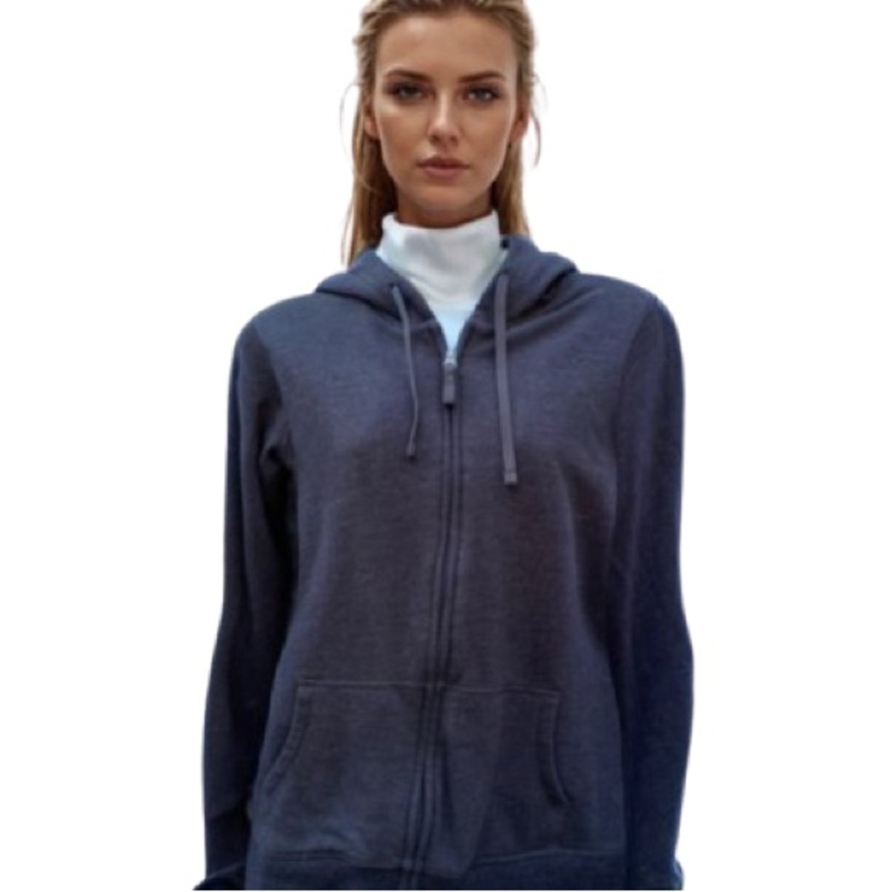 BC Clothing Plush Lined Hoodie LADIES M Dark Grey